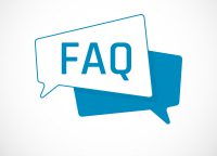 FAQ icon. Frequently Asked Question as Speech bubble. Element of web icon for mobile concept and web apps. Vector illustration